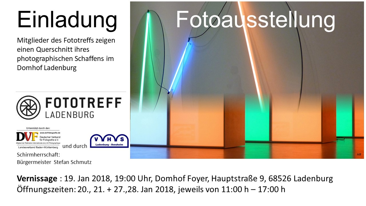 Einladungskarte vorne