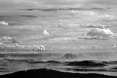 Janet Harvey: IR schneidet durch den Dunst I